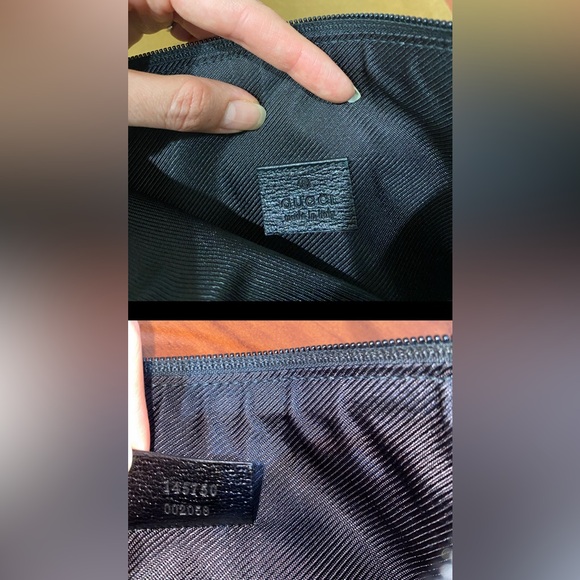 Like New Authentic Gucci GG Canvas with leather trim small shoulder bag - Picture 10 of 11